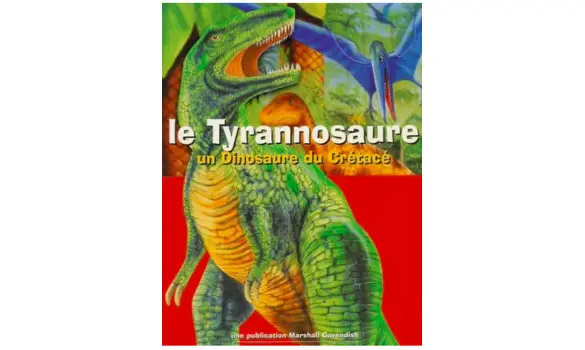 Le tyrannosaure-un dinosaure du Crétacé